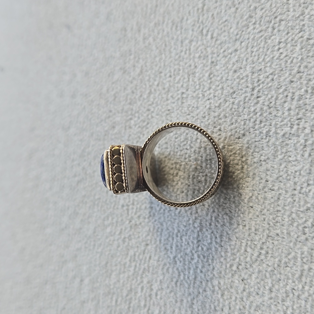 Anna Beck Lapis Rectangular Ring - image 6